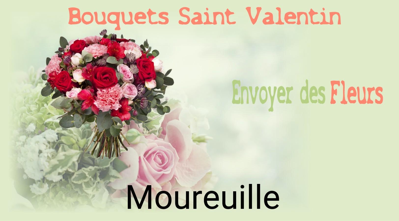 Roses de Saint-Valentin livrées à Moureuille